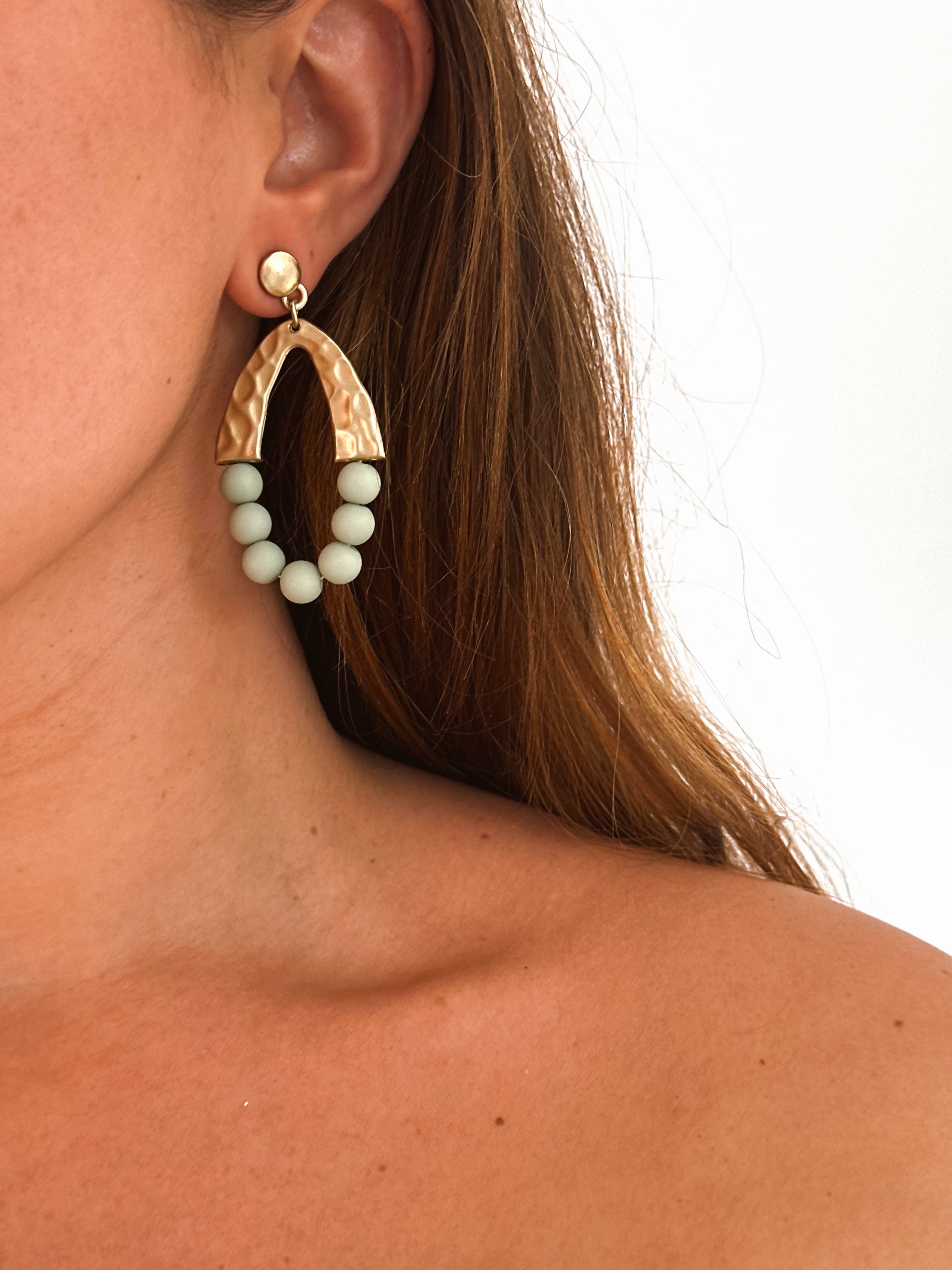 Pendientes Casilda Verde Jabonoso