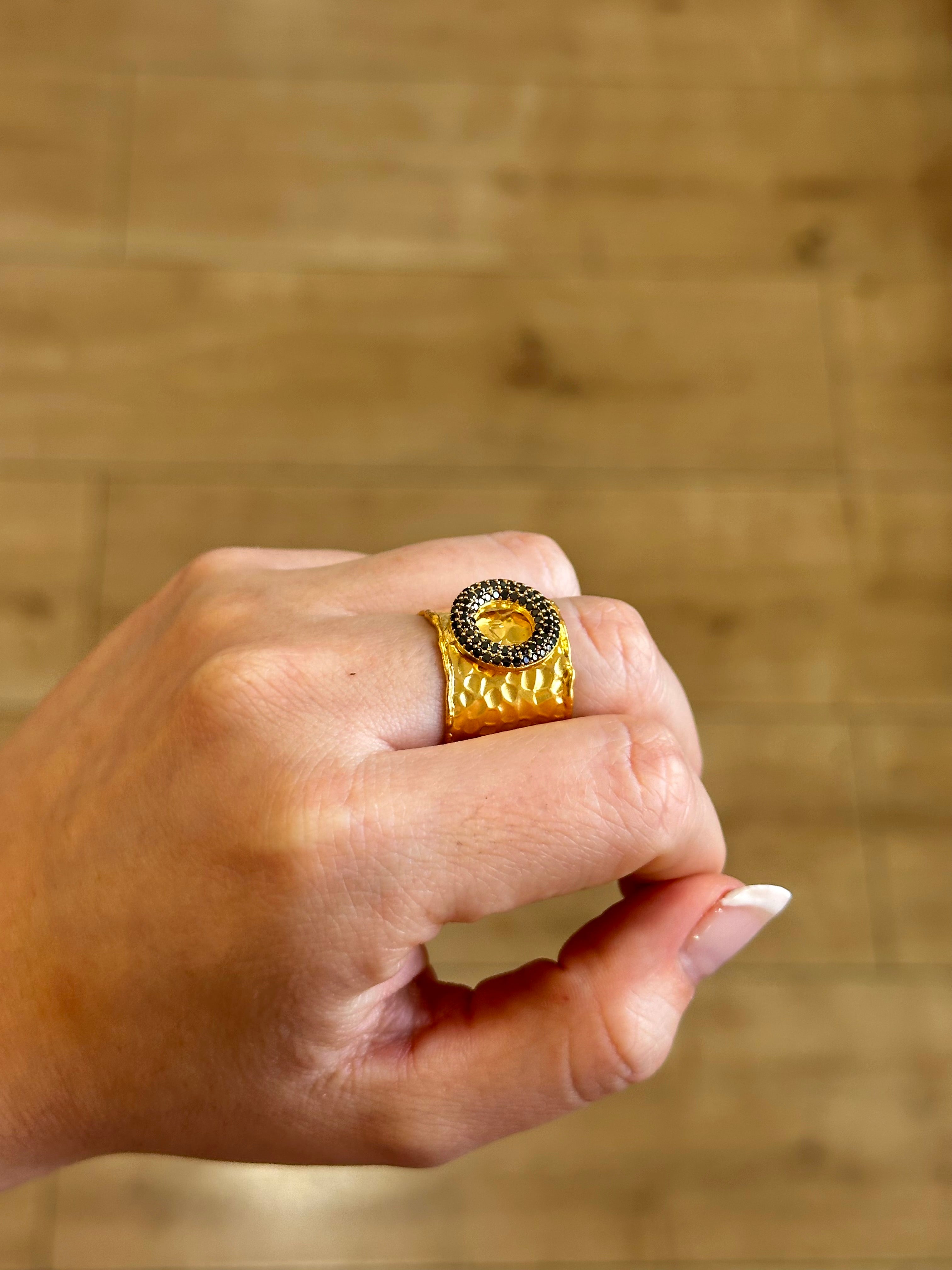 Anillo Maestranza Negro