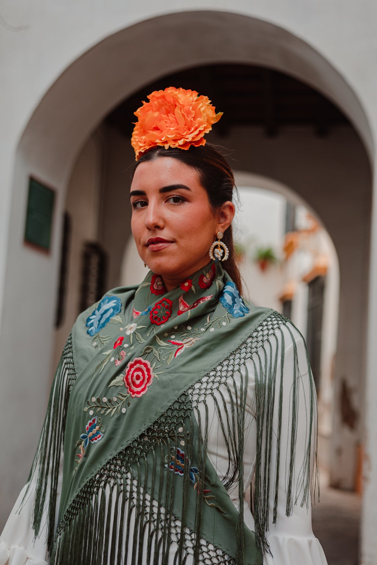 Mantoncillo Candela Verde Militar