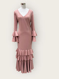 Vestido Sevilla Rosa Palo