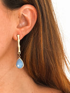 Pendientes Bali Lavanda