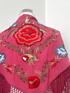 Mantoncillo Candela Rosa Crepe