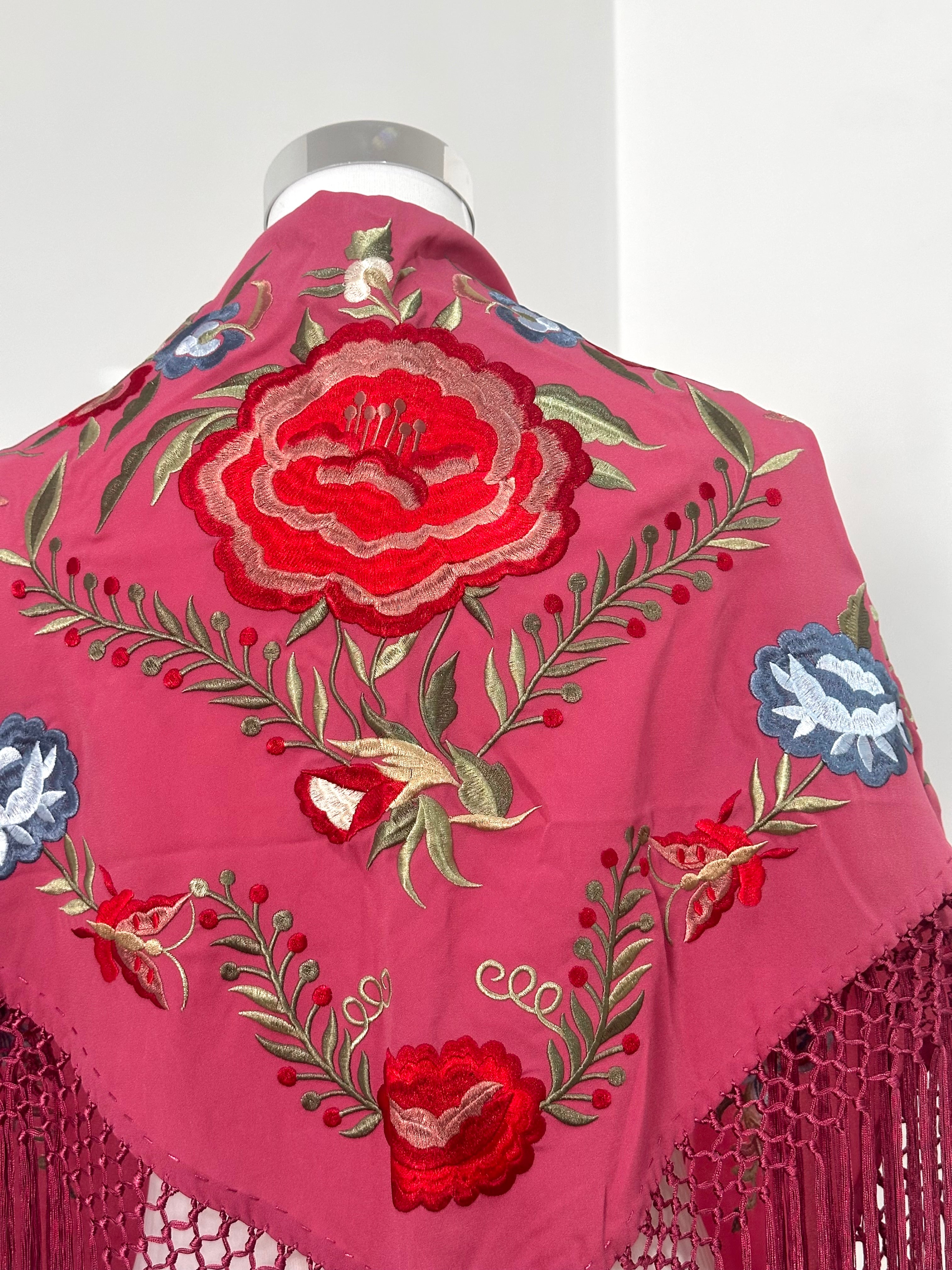 Mantoncillo Candela Rosa Crepe