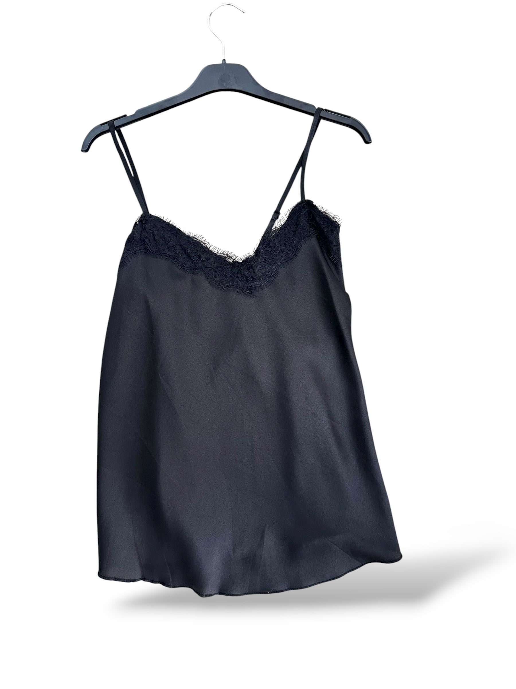 Lencera satinada negra