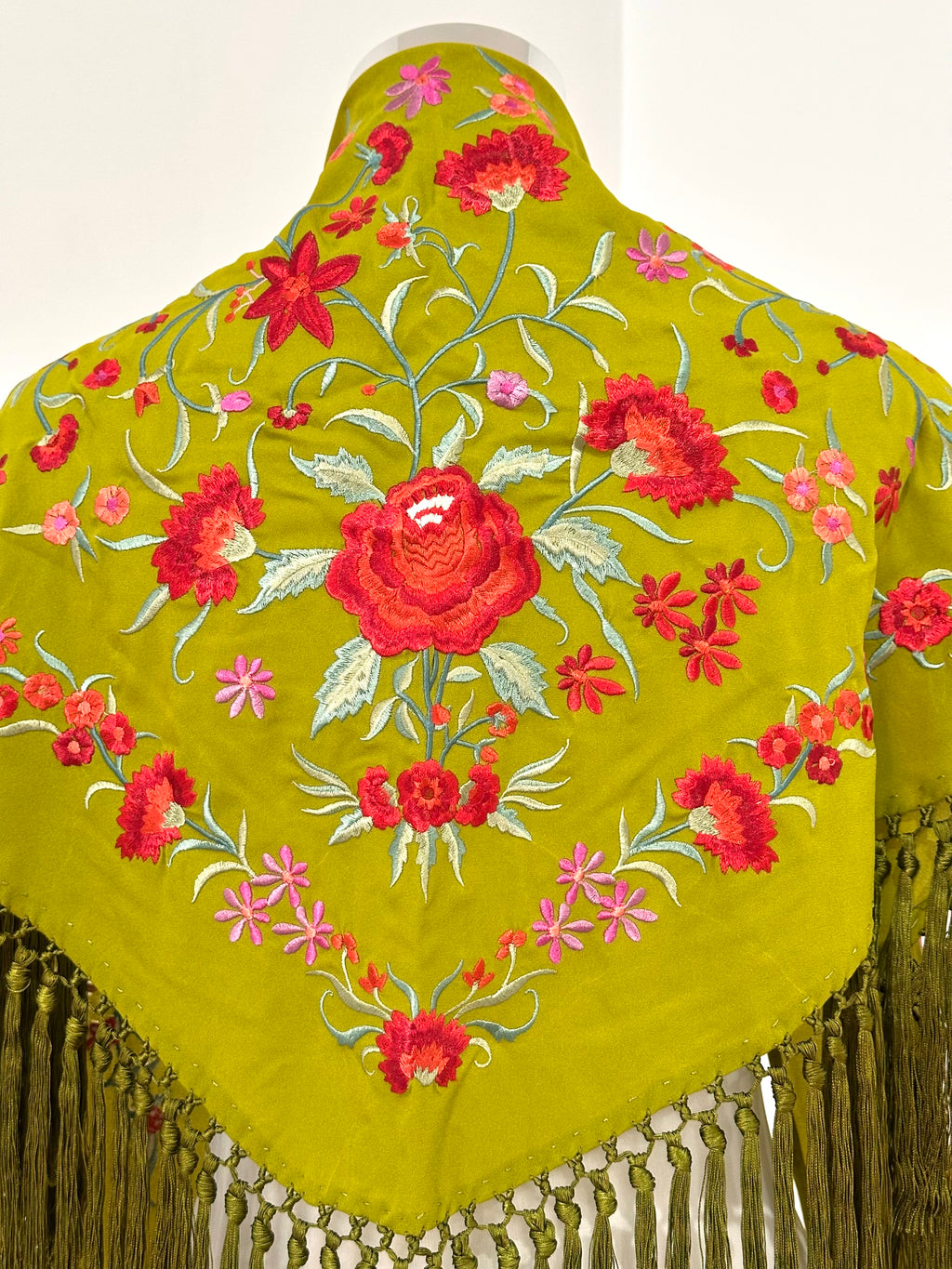 Mantoncillo Clavelines Verde Oliva