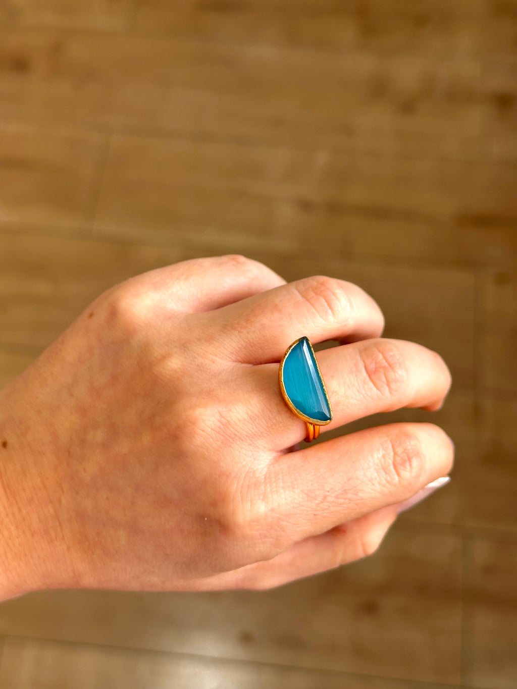 Anillo Afrodita Celeste