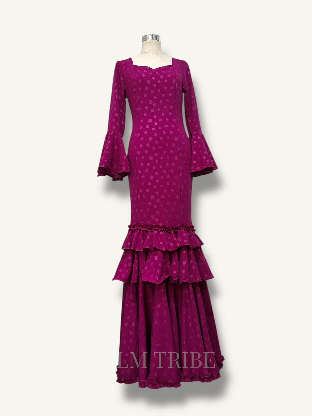 Vestido Cayetana Buganvilla