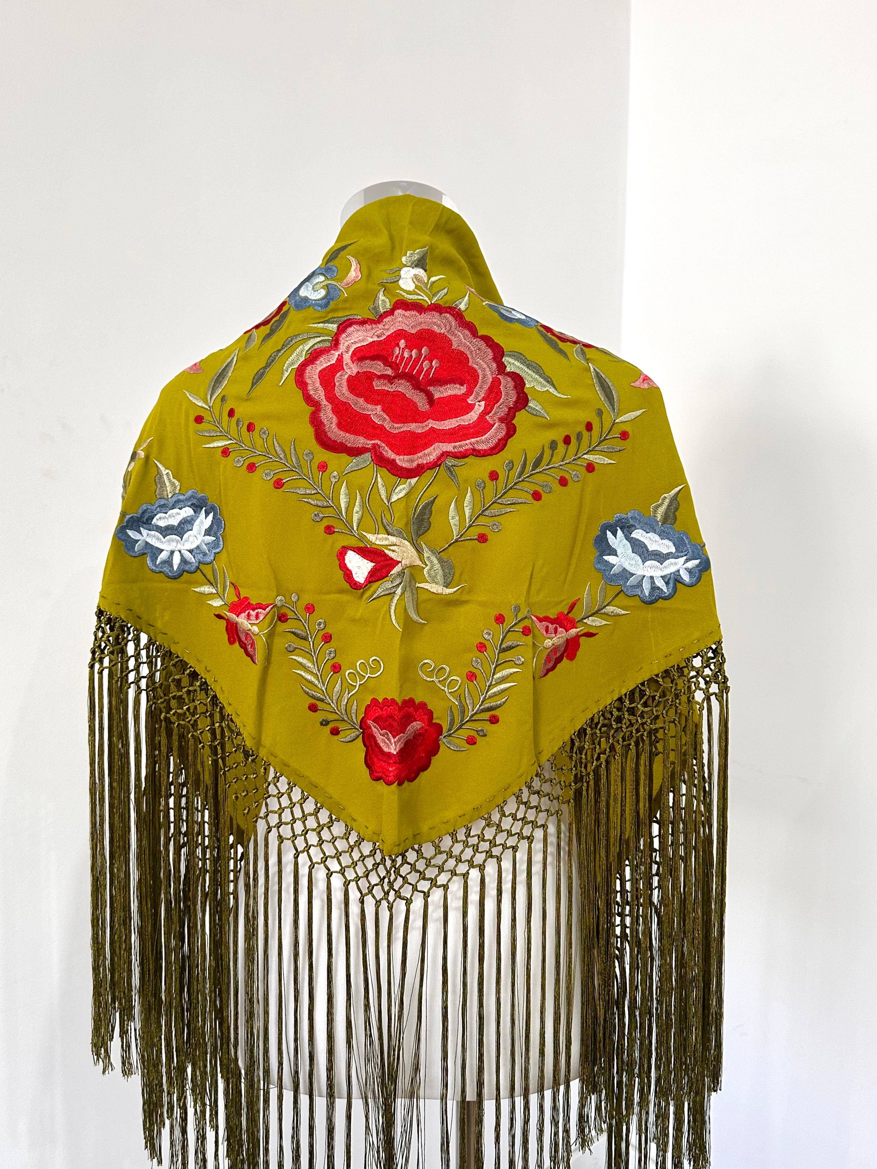 Mantoncillo Candela Verde Oliva