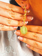 Pendientes Campanilla Verde