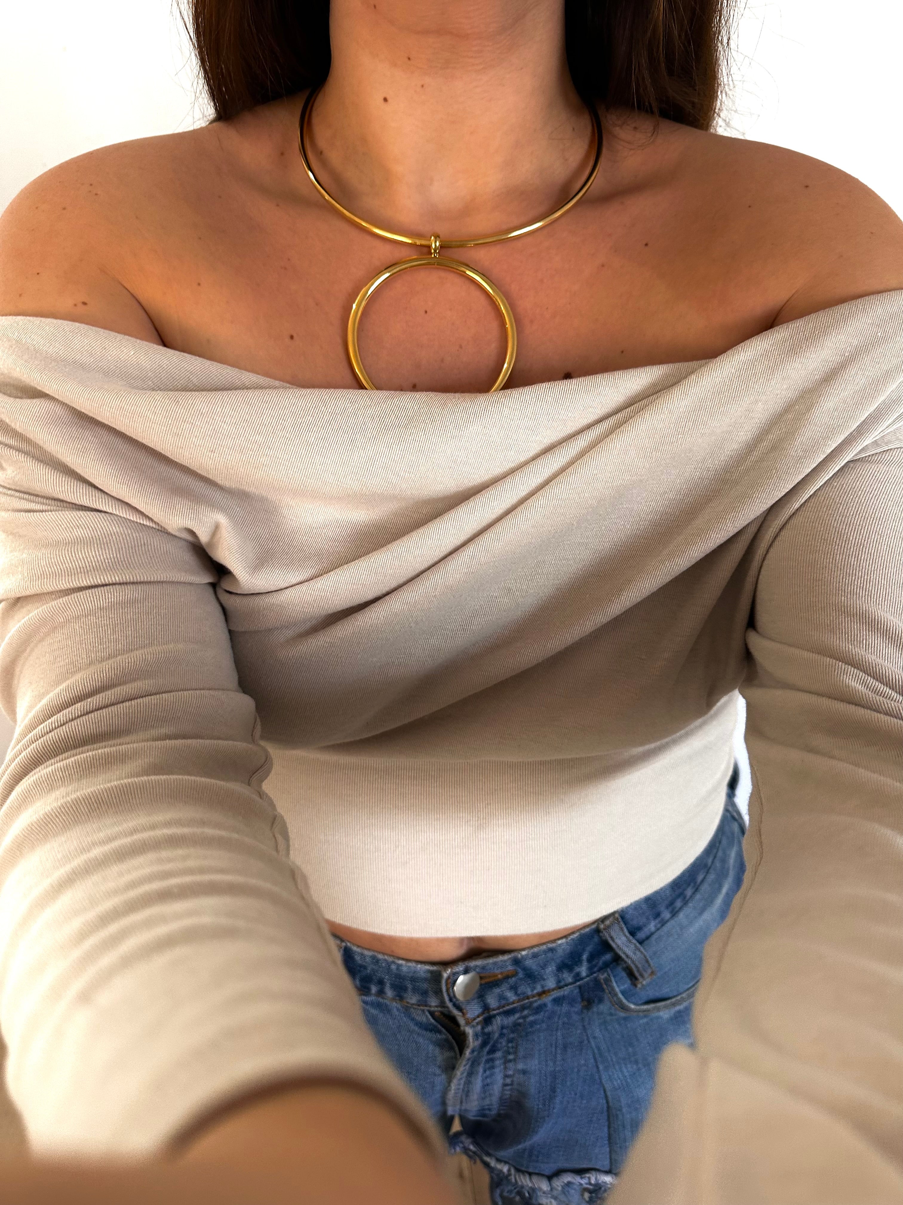 Choker Círculo Collar