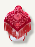Mantoncillo Carmuca rojo y rosa