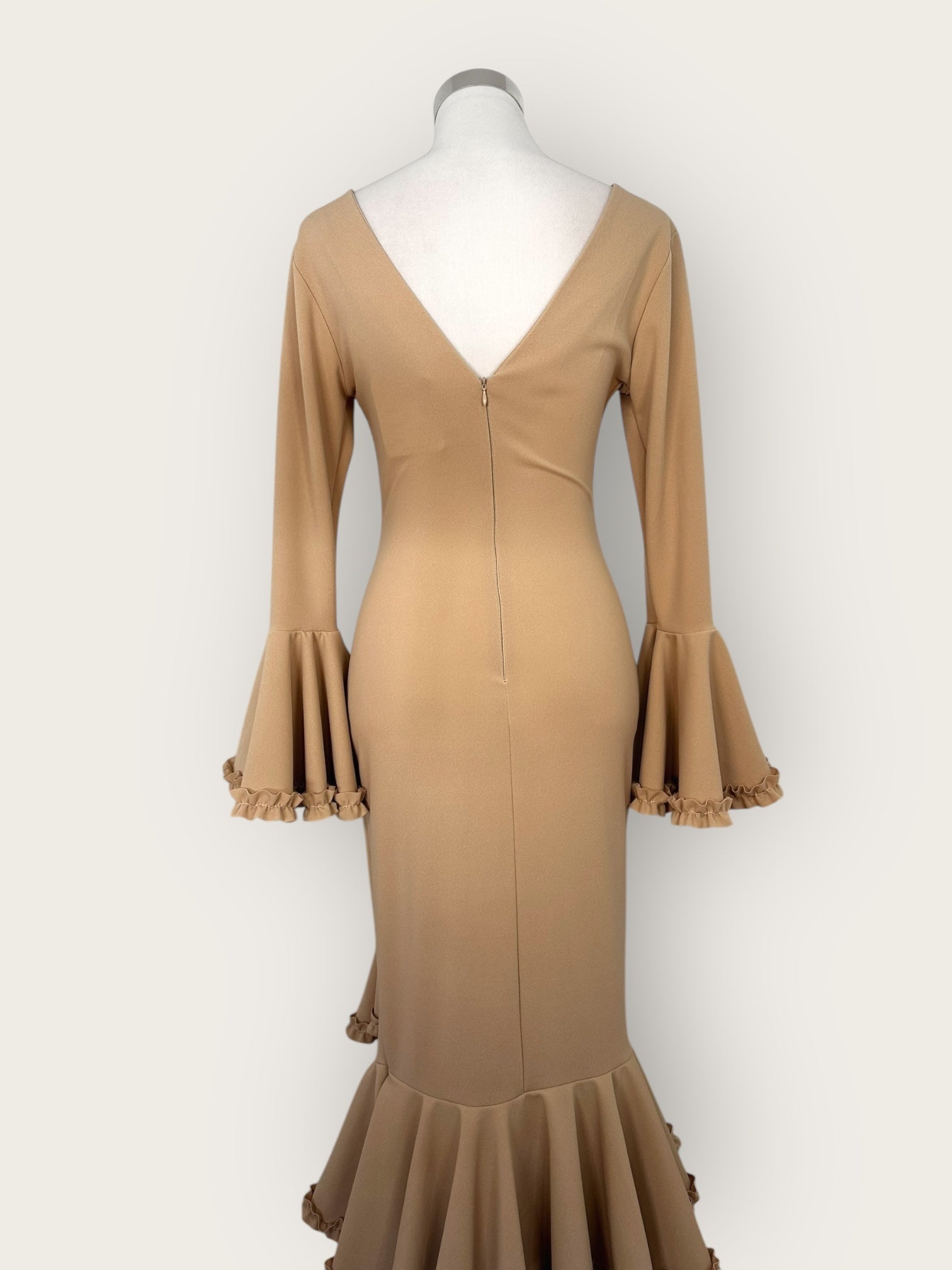 Vestido Carmesí Camel