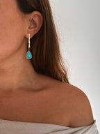 Pendientes Bali Celeste