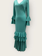 Vestido Sevilla Aguamarina