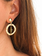 Pendientes Toscana Verde