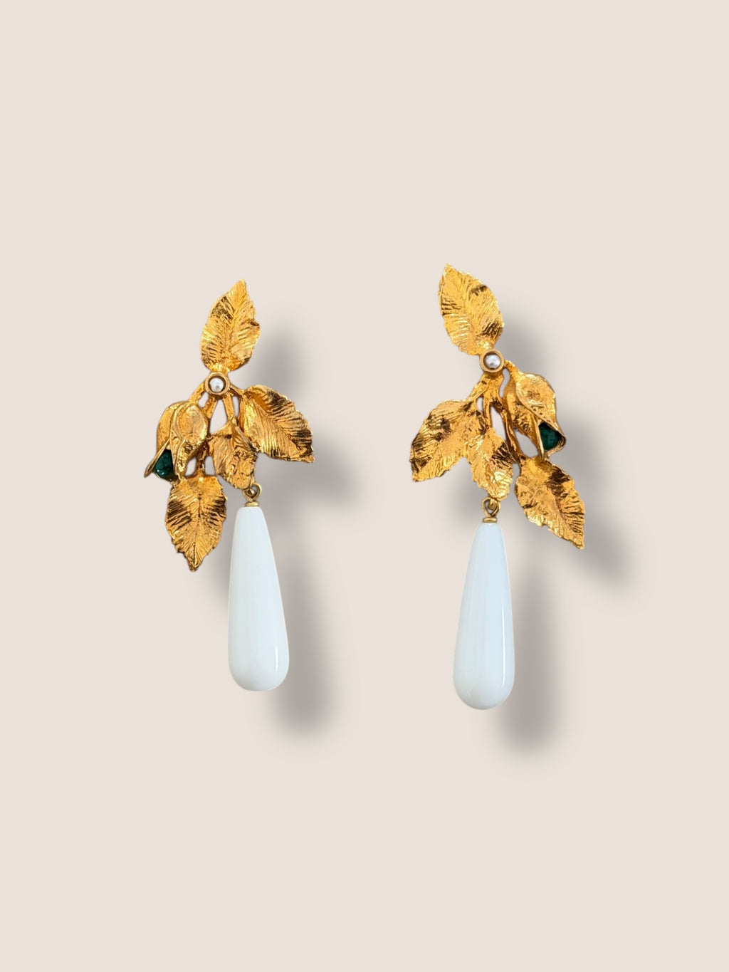 Pendientes Carmina Blanco