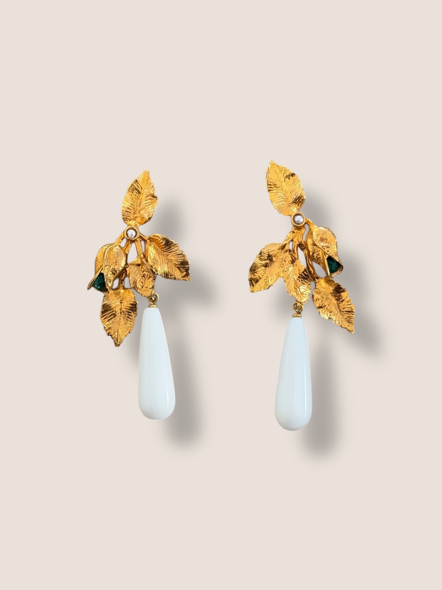 Pendientes Carmina Blanco