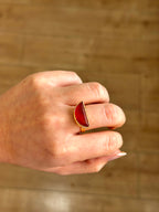 Anillo Afrodita naranja