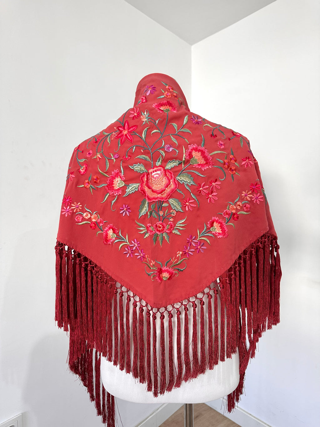 Mantoncillo Clavelines Rosa Ponche