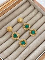 Pendientes Isla Cristina Verde