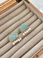 Pendientes Adamuz Celeste