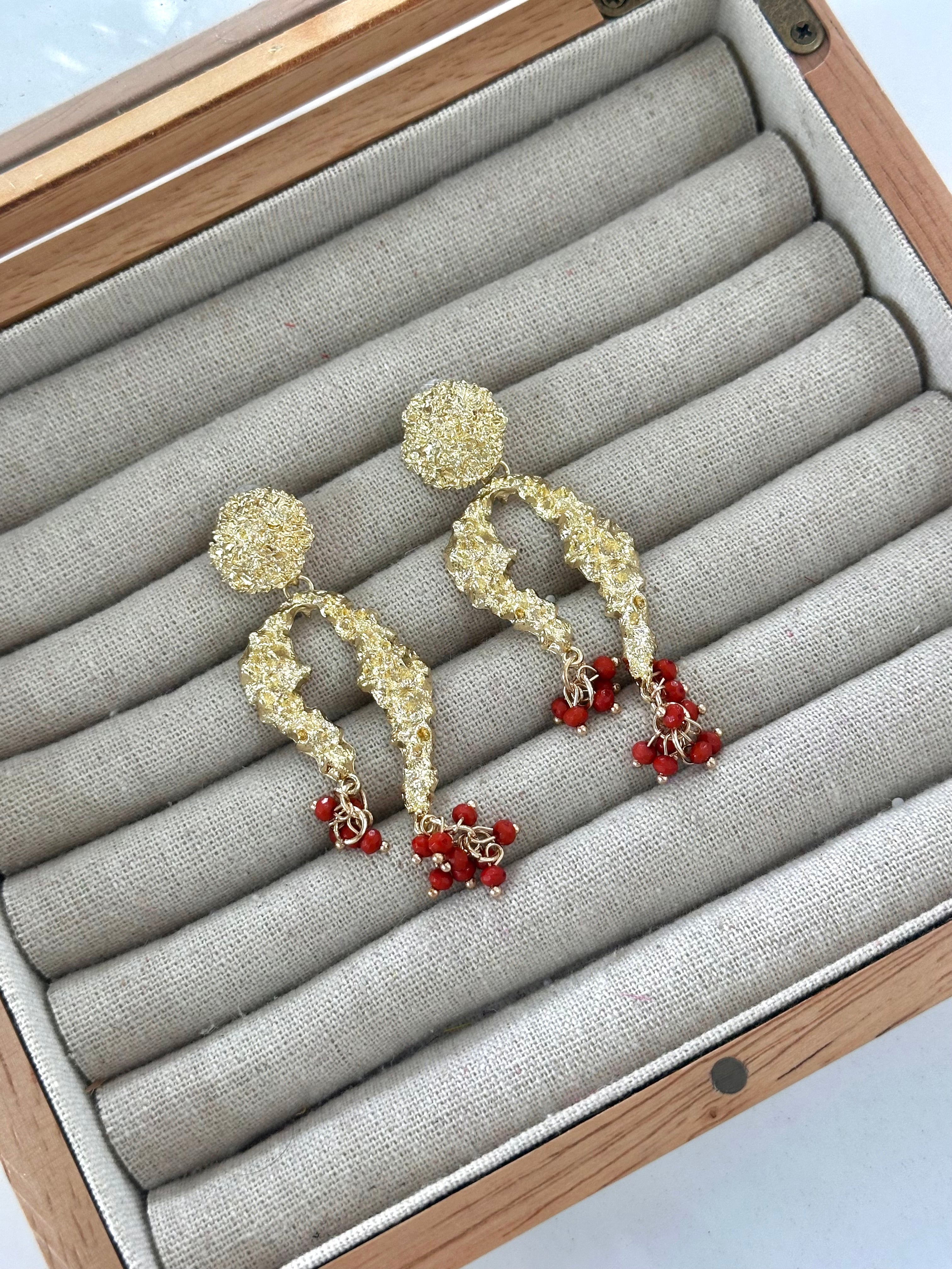 Pendientes Lola Teja