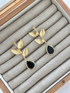 Pendientes Almería Negro