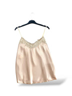 Lencera satinada beige