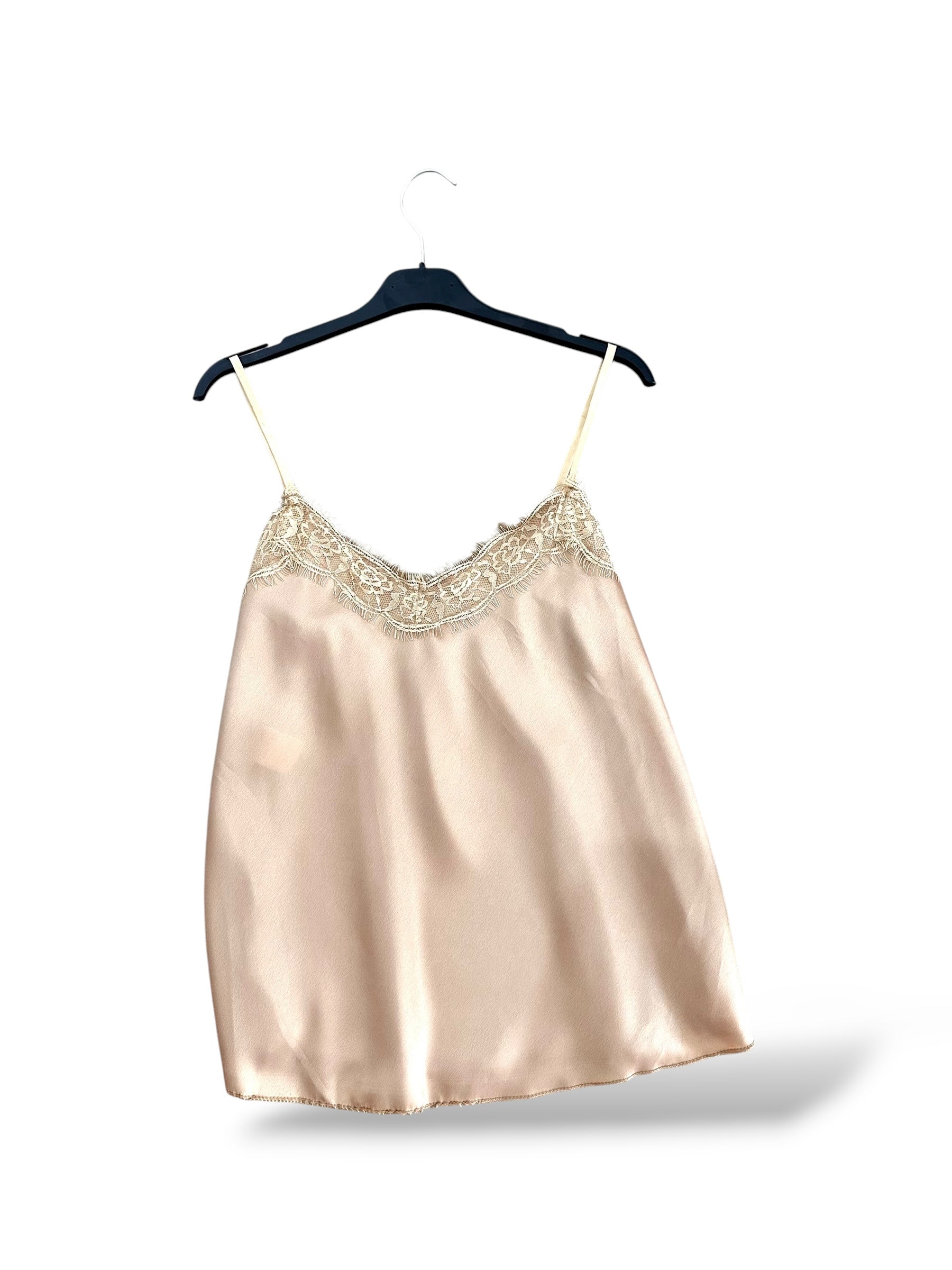 Lencera satinada beige