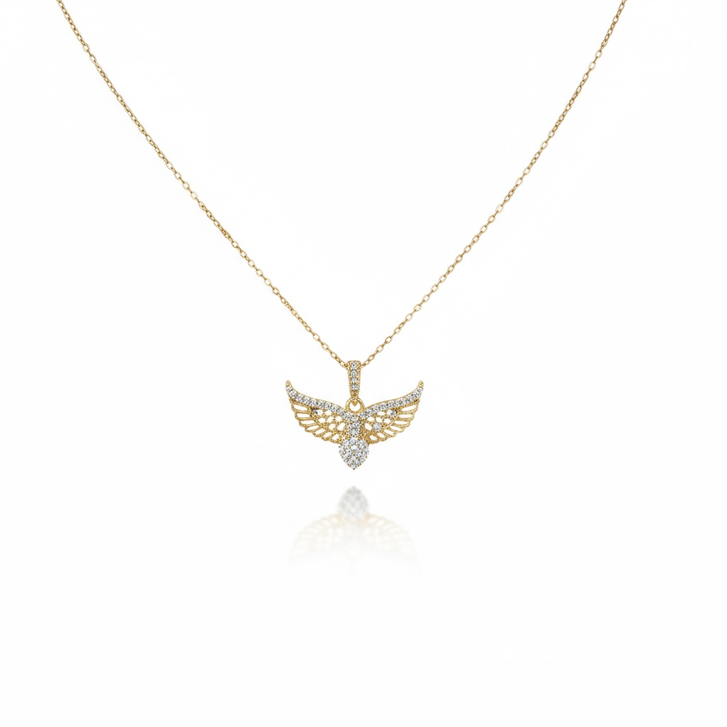 Collar Corazón Alas