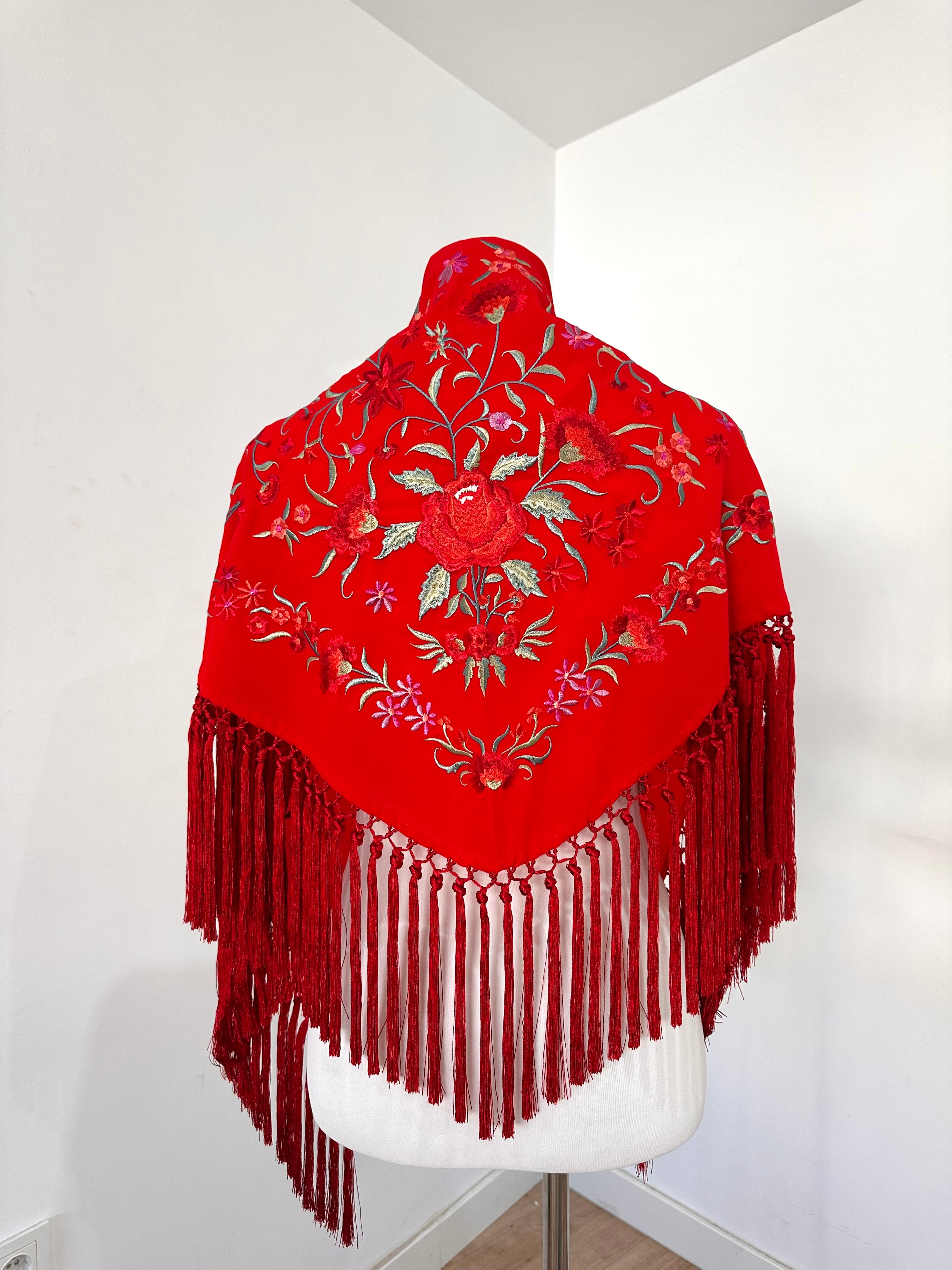 Mantoncillo Clavelines Rojo