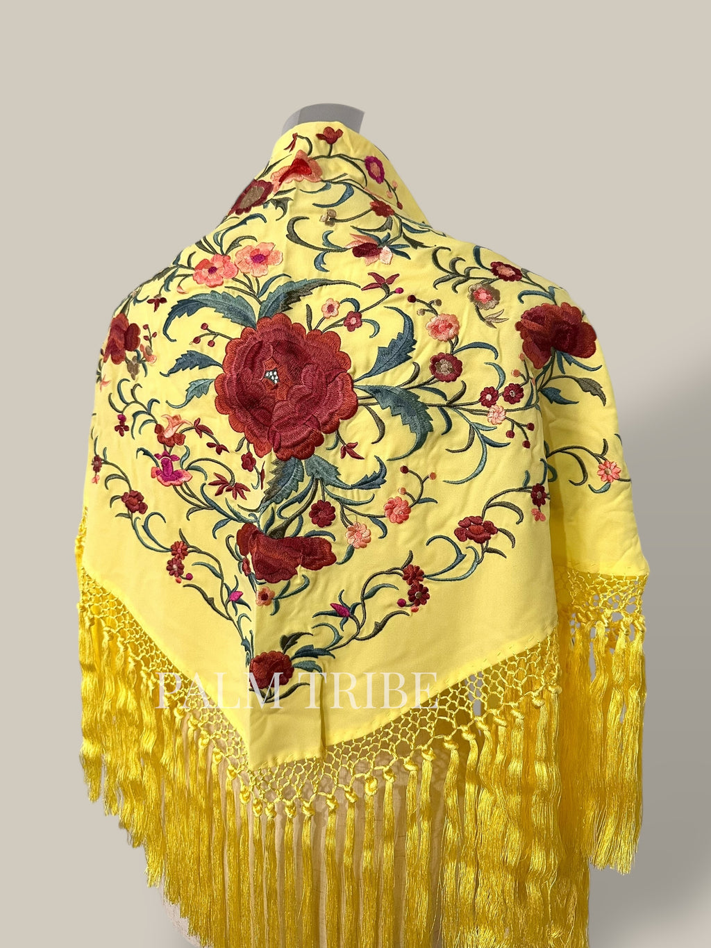 Mantoncillo Jaleo Amarillo con rosados