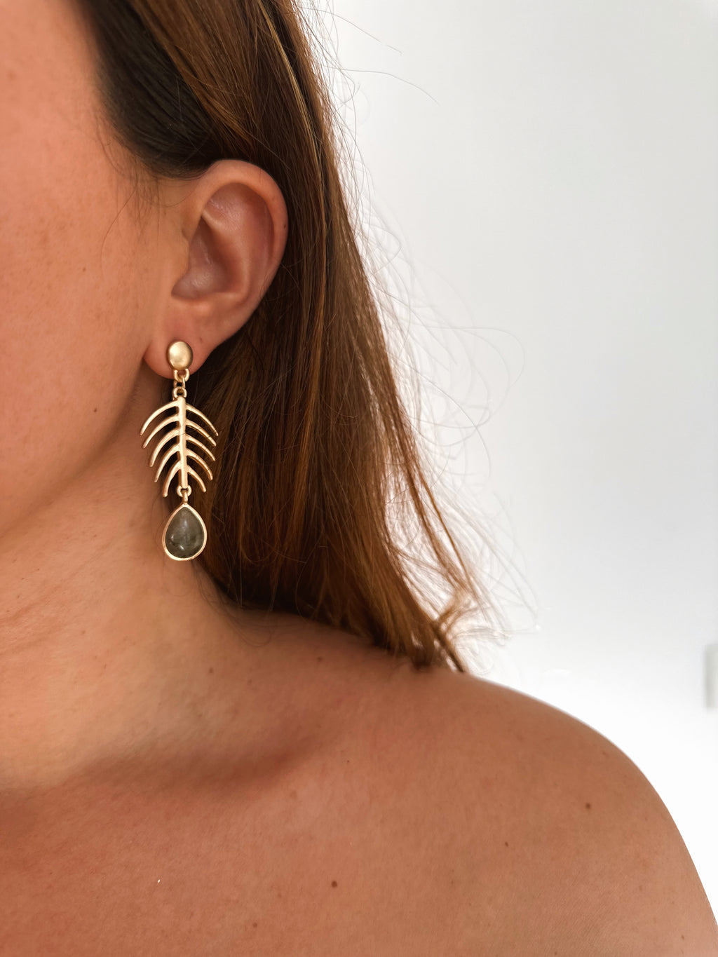 Pendientes Raspita Gris