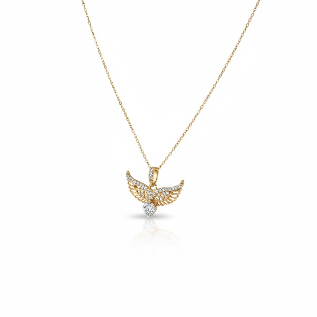 Collar Corazón Alas