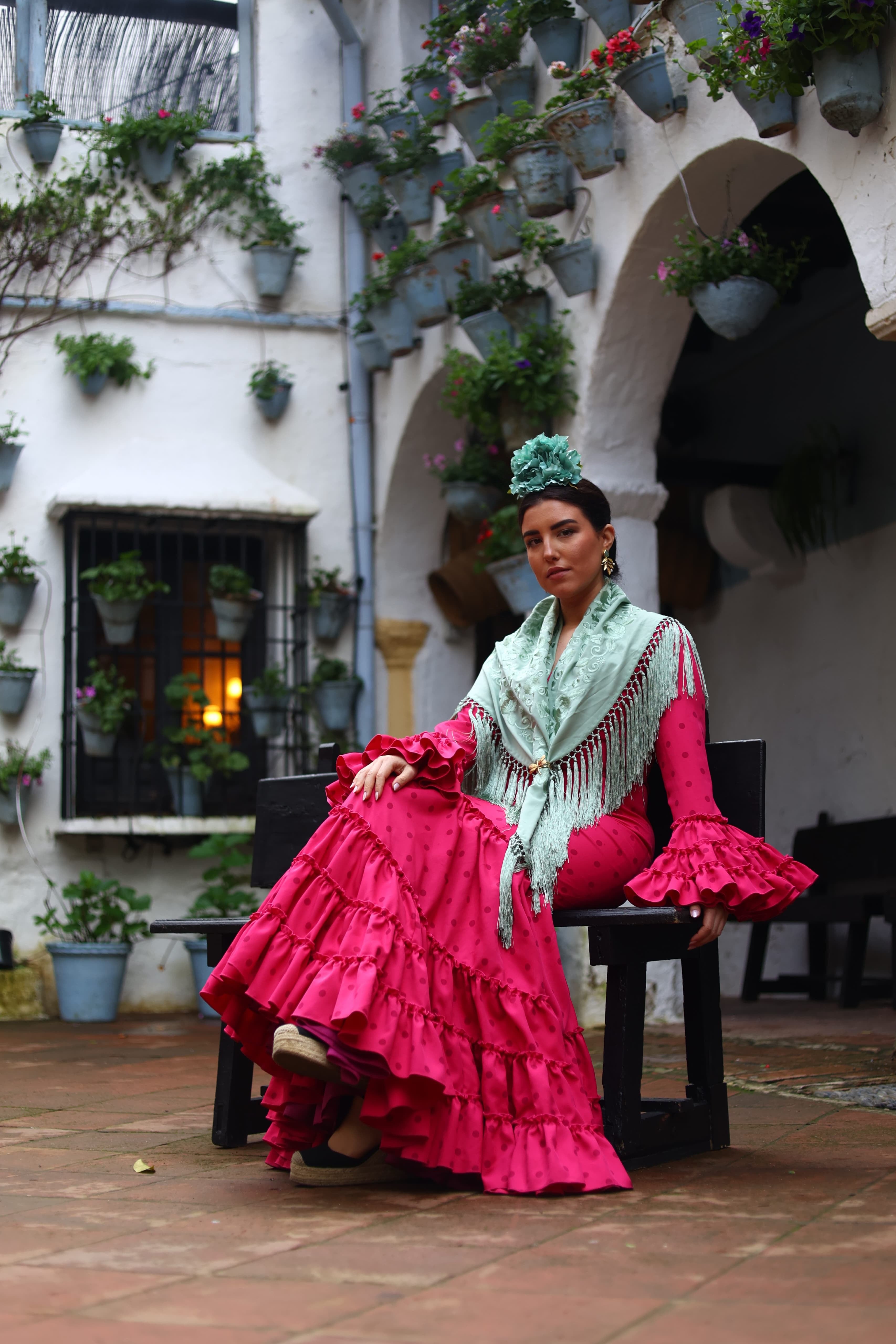 Vestido Triana Fucsia