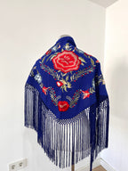 Mantoncillo Candela Azul Eléctrico