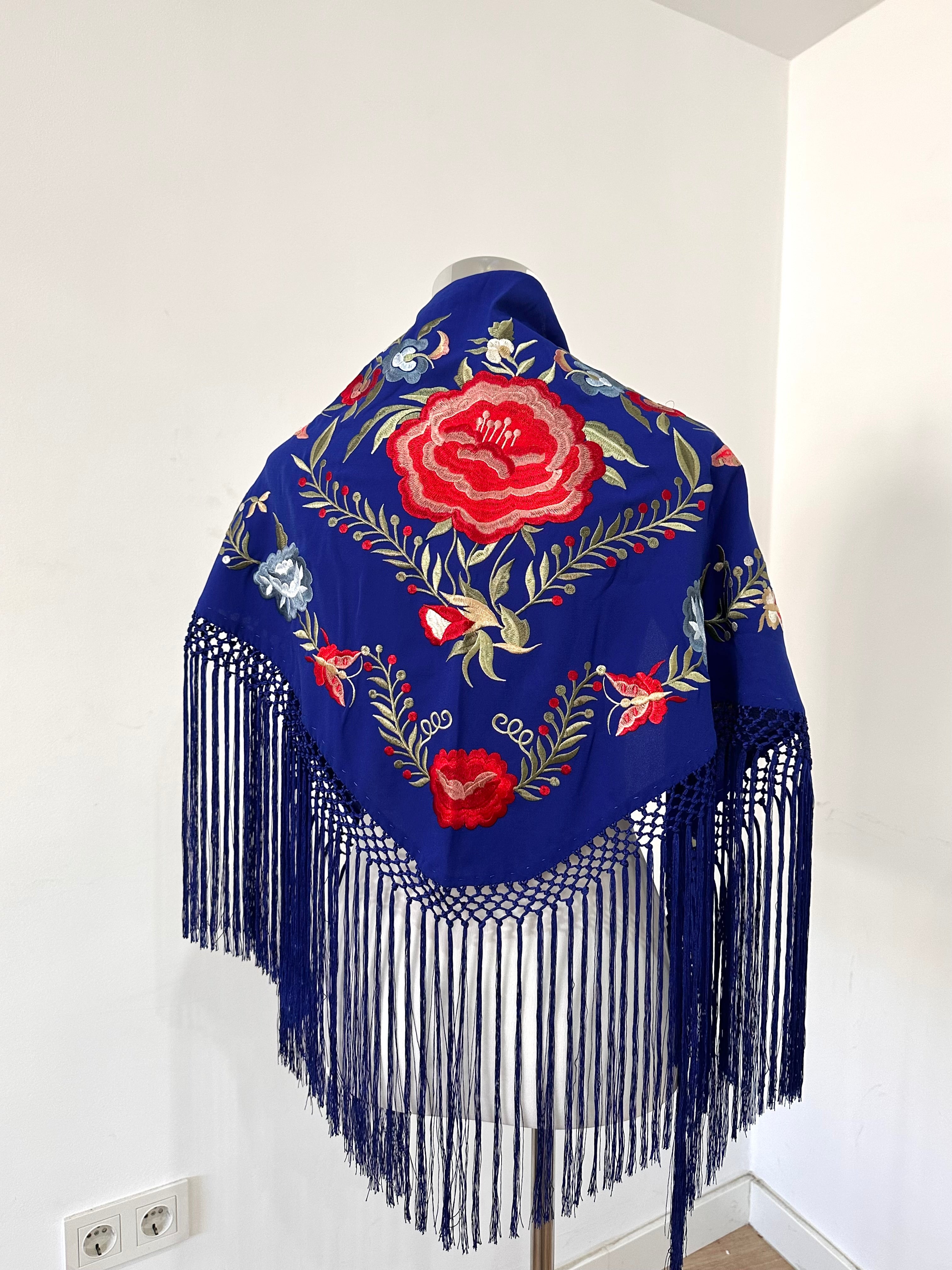 Mantoncillo Candela Azul Eléctrico