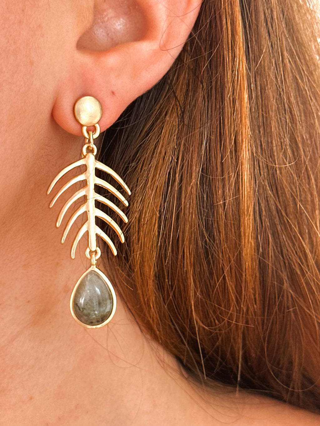 Pendientes Raspita Gris