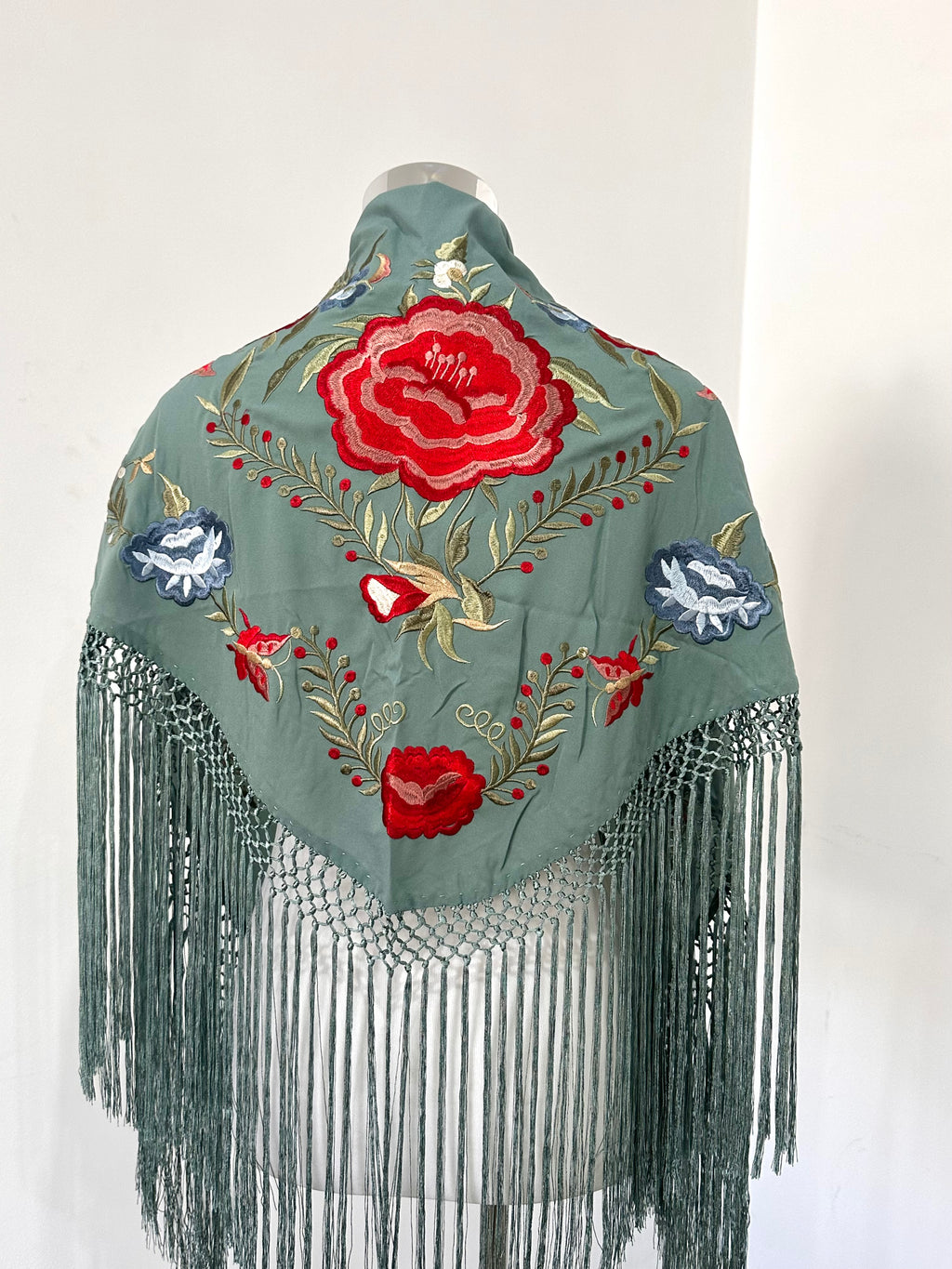 Mantoncillo Candela verde agua