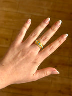 Anillo Roma Turquesa