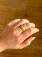 Anillo Roma Turquesa