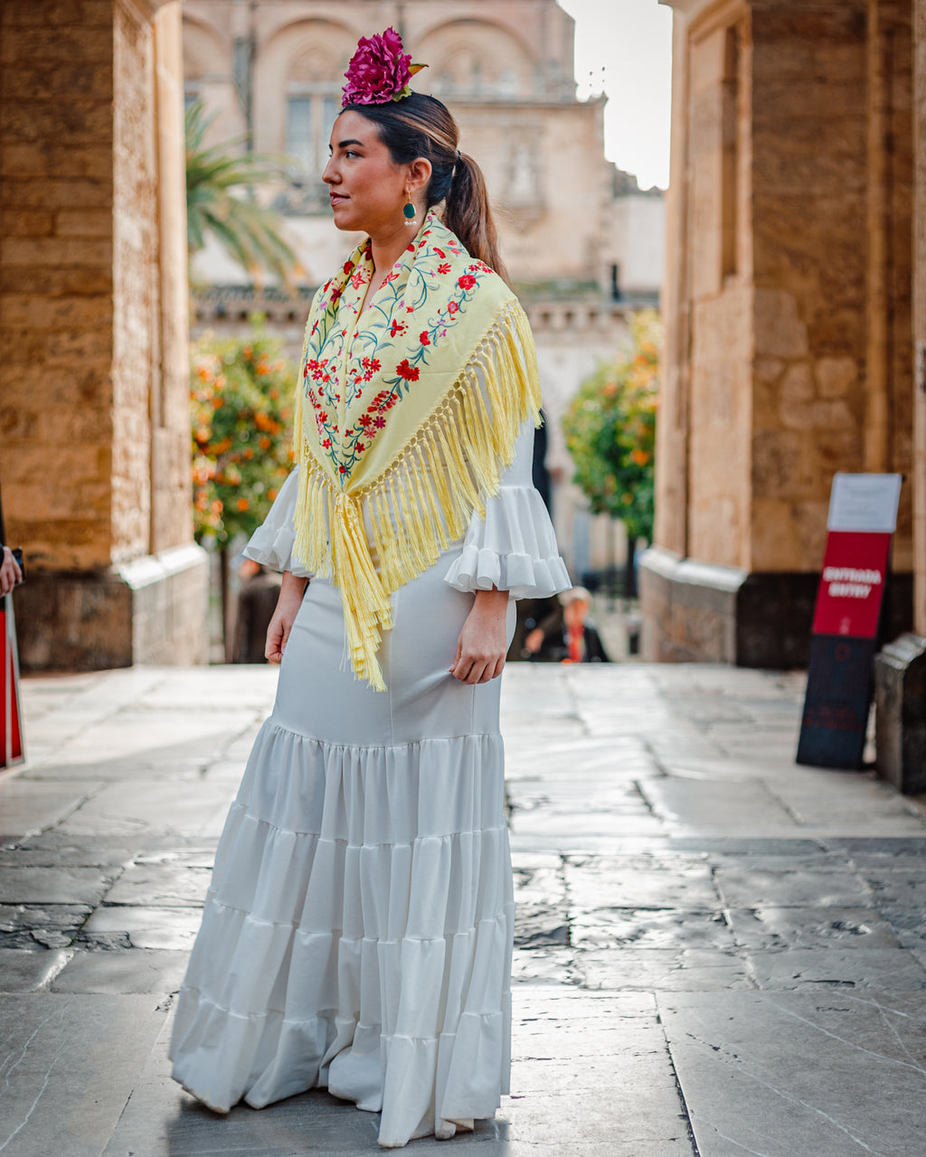 Mantoncillo Clavelines Amarillo