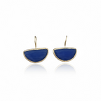 Pendientes Afrodita big azul