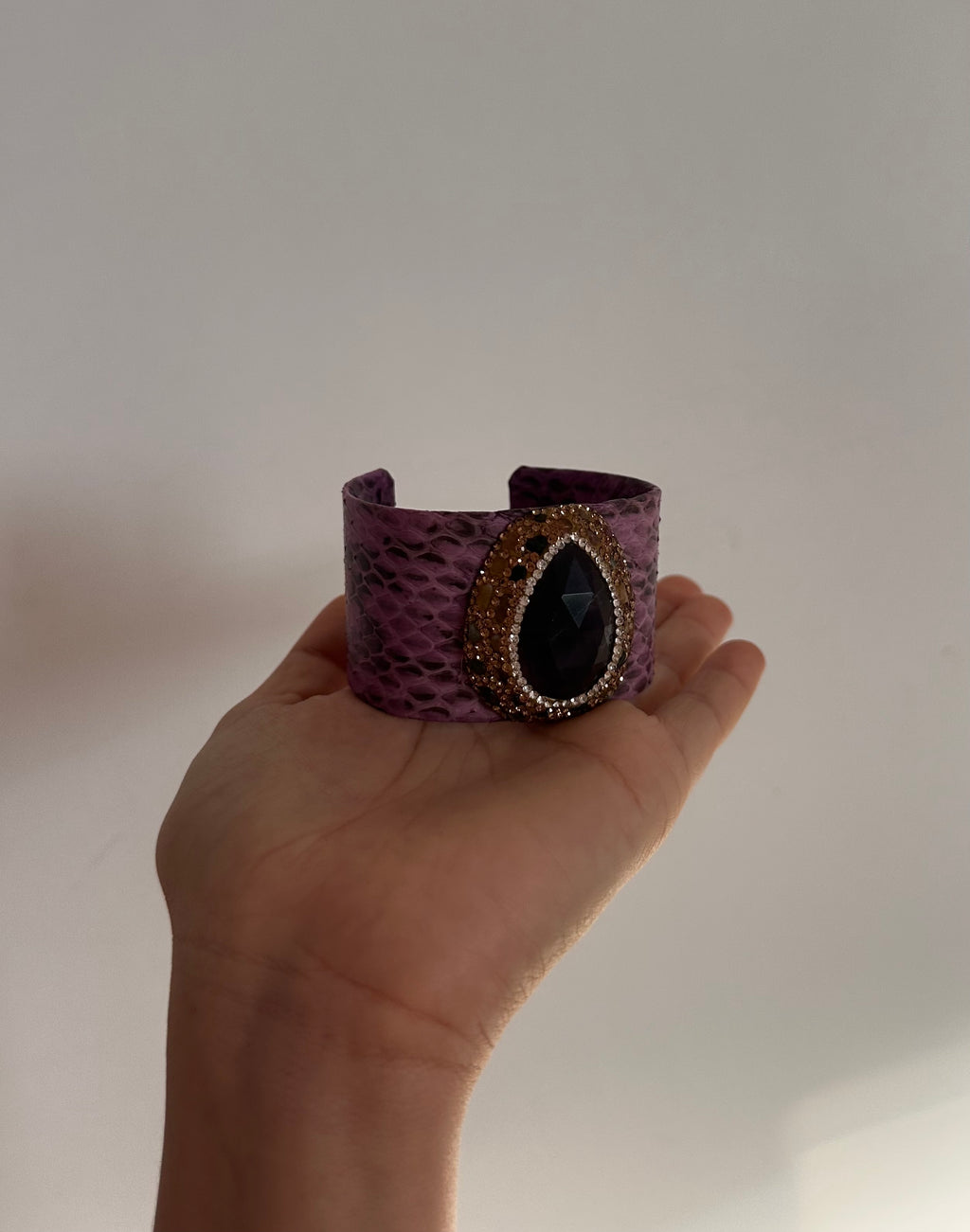 Brazalete Manhattan Amatista