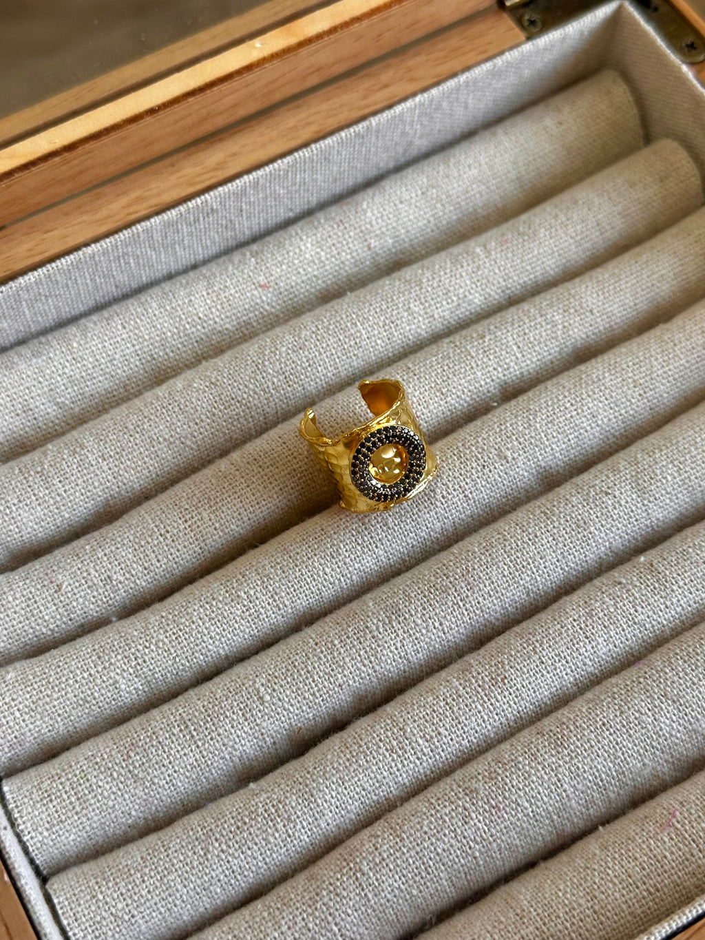 Anillo Maestranza Negro