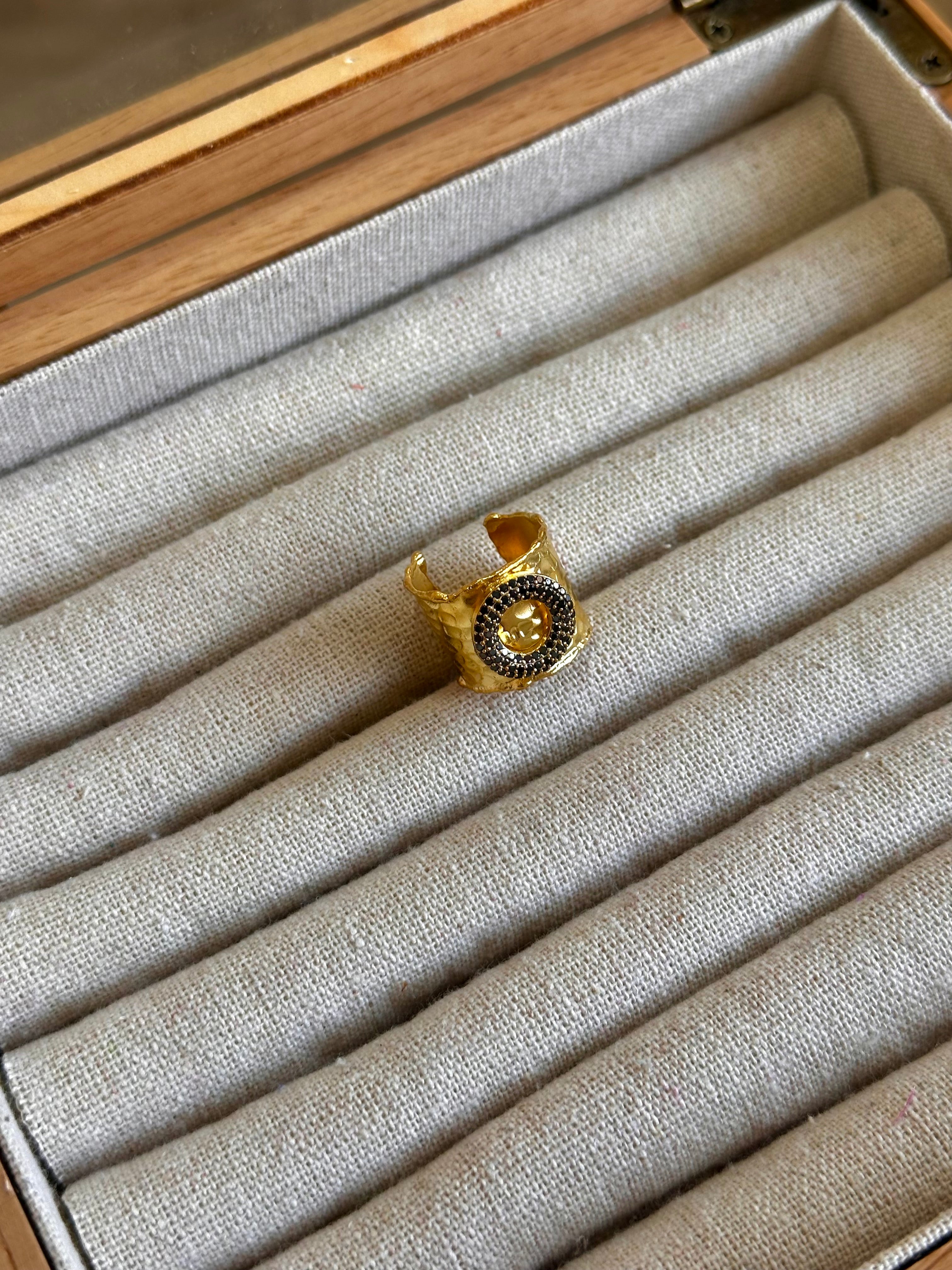 Anillo Maestranza Negro