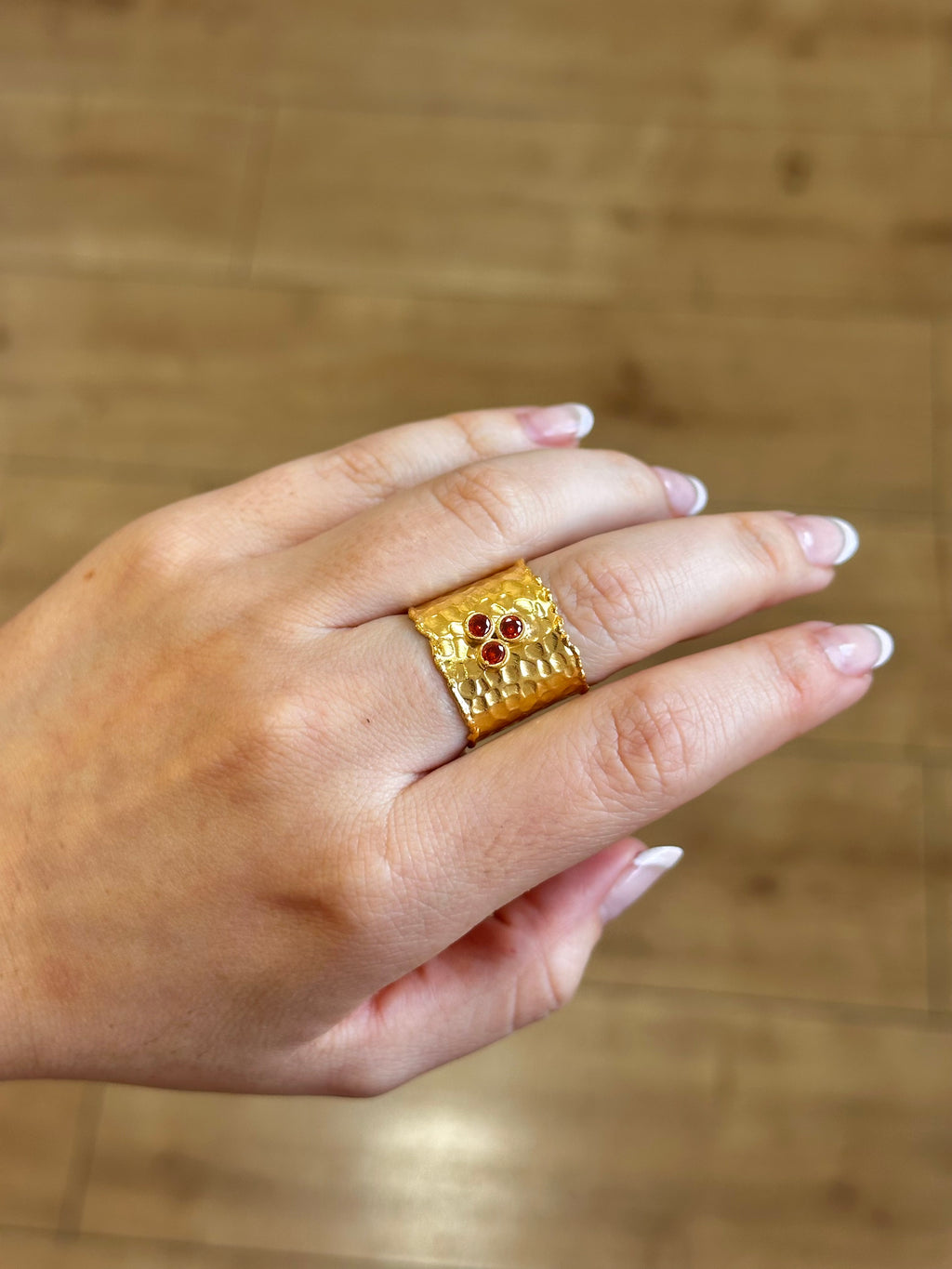 Anillo Agatha Naranja