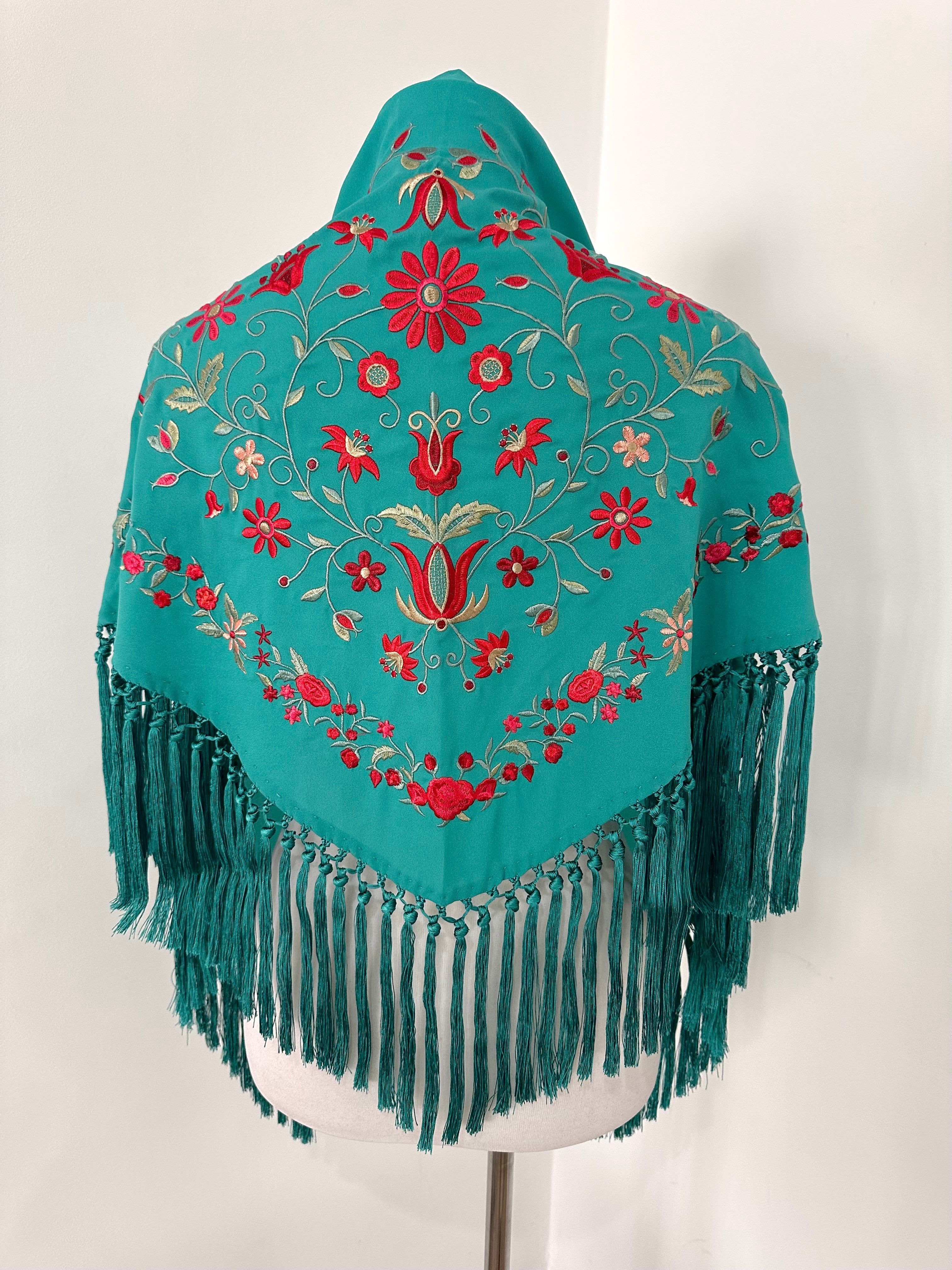 Mantoncillo Soleá Aquamarina