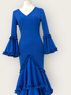 Vestido Soleá Azul Eléctrico