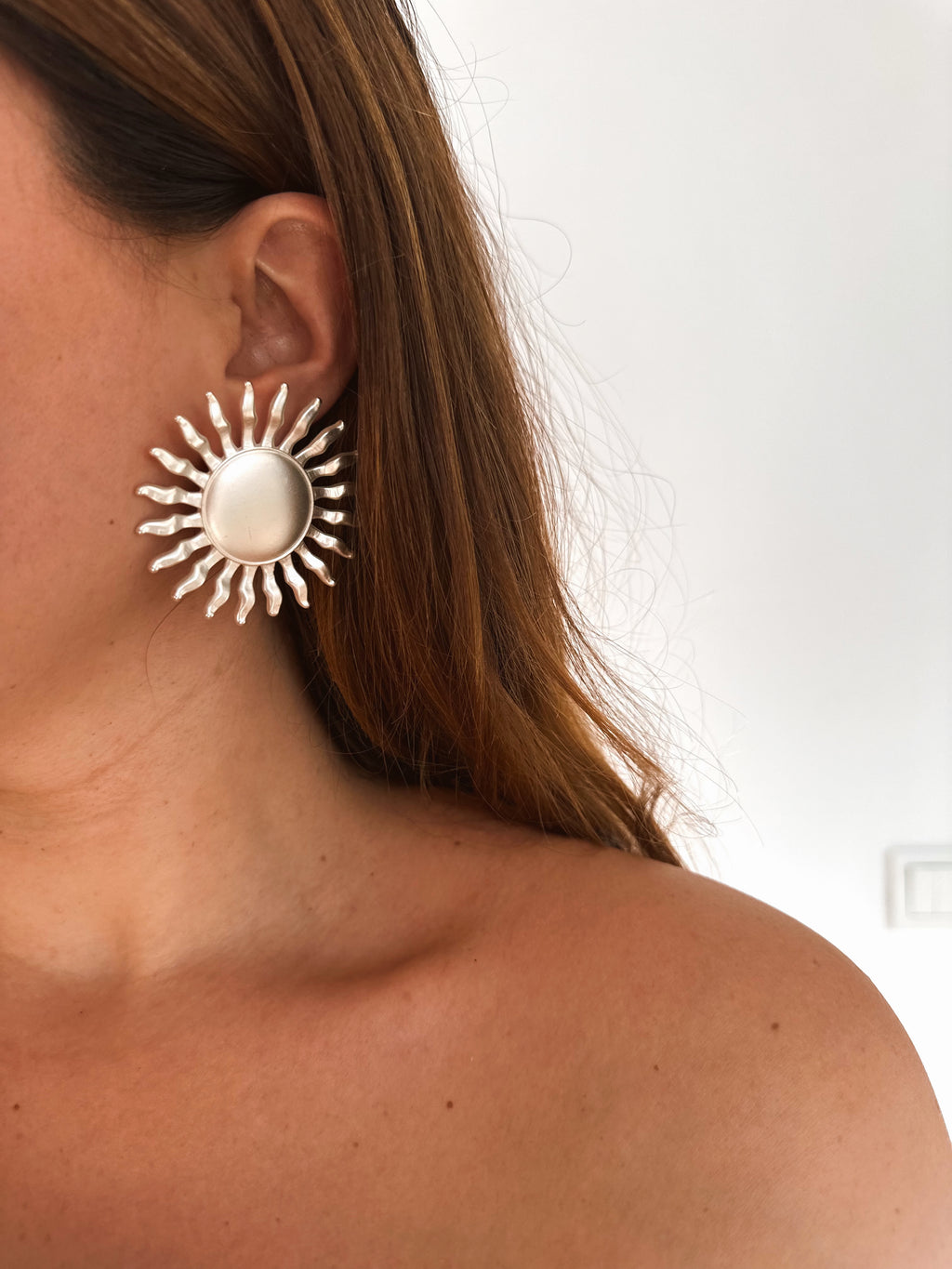 Pendientes Soleil Plata